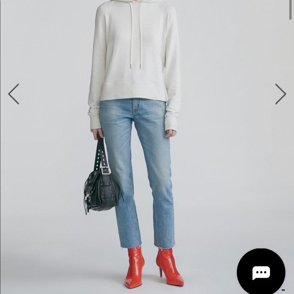 Rag & Bone Mid-rise Ankle Cigarette Jean